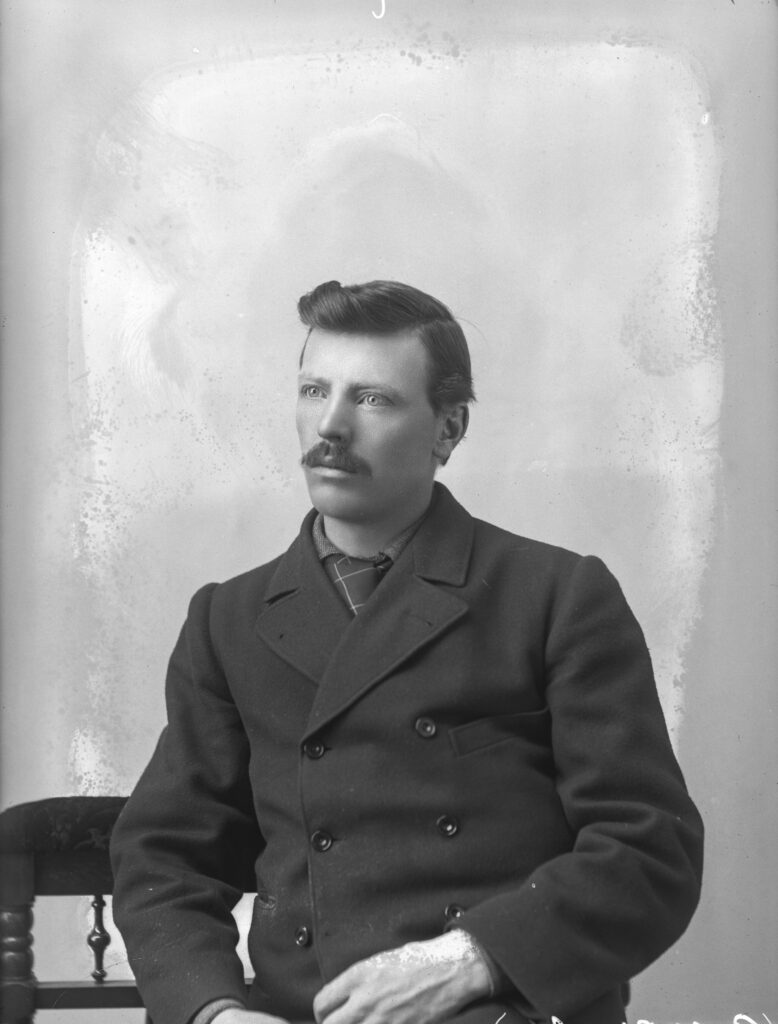 Archival portrait of Major Richard George Hardisty, archive no. B8013