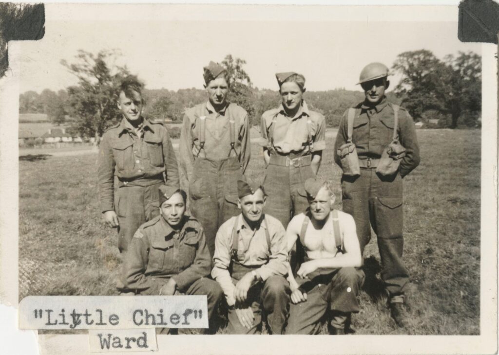 Albert B. Ward, Loyal Edmonton Regiment: wartime photograph. Archive no. 1996.30.1.388